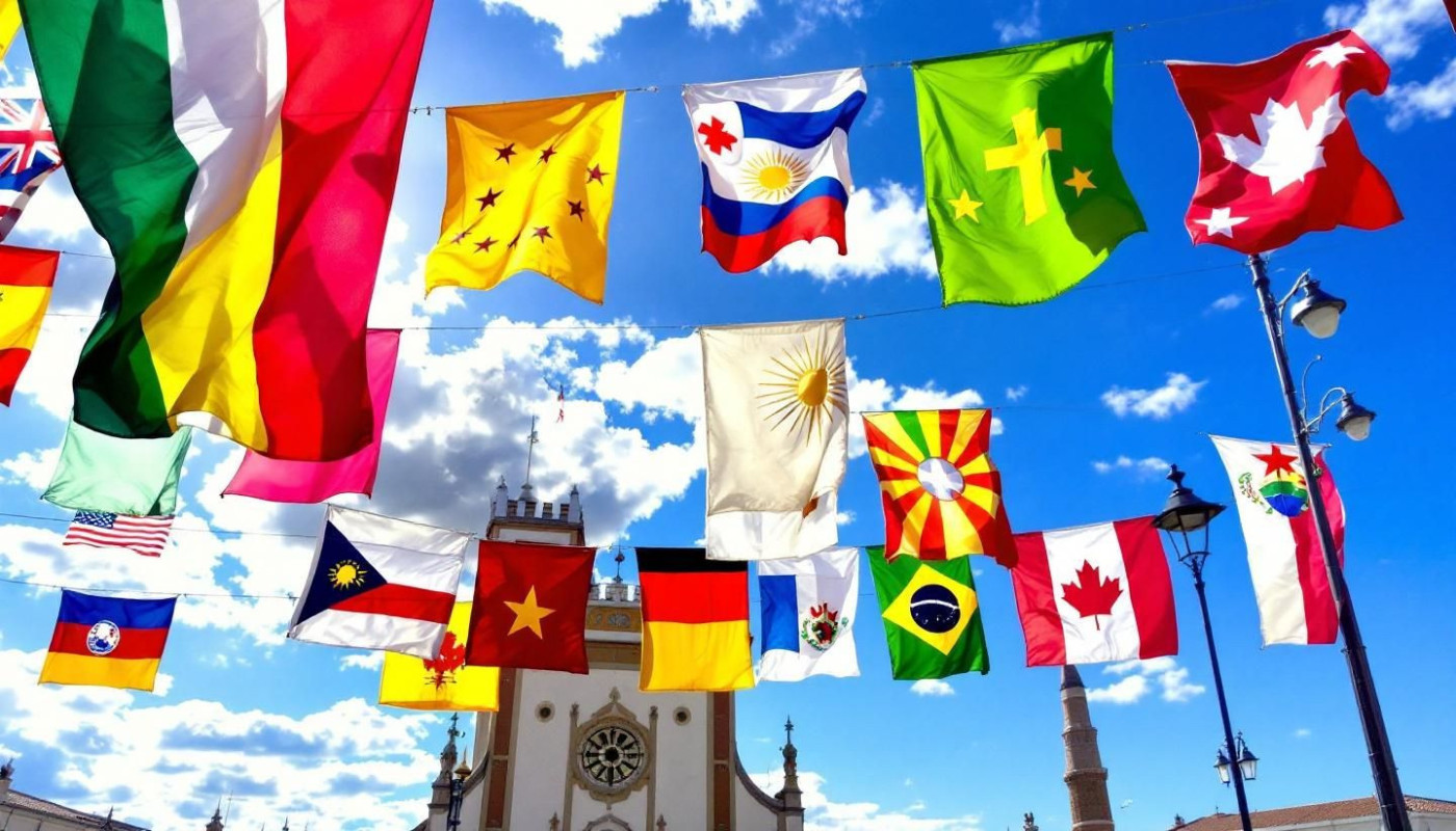 Comment les écussons et drapeaux renforcent-ils l'identité nationale ?